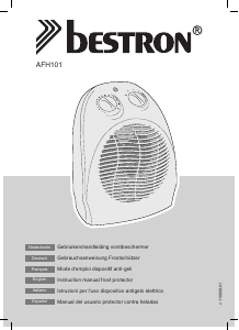 Manuale Bestron AFH101 Termoventilatore