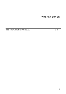 Handleiding Whirlpool AWG 349/4 Was-droog combinatie