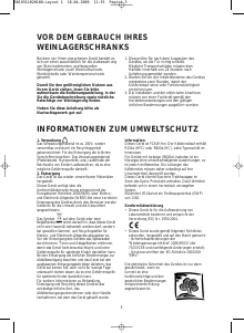 Bedienungsanleitung Whirlpool WW1840 X Weinklimaschrank