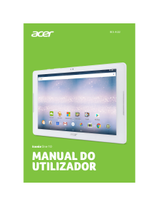 Manual Acer Iconia One 10 B3-A32 Tablet