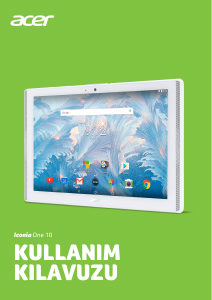 Kullanım kılavuzu Acer Iconia One 10 B3-A40FHD Tablet