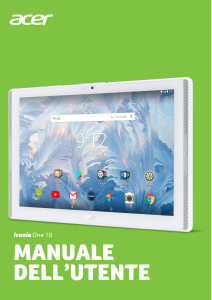 Manuale Acer Iconia One 10 B3-A42 Tablet