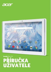 Manuál Acer Iconia One 10 B3-A42 Tablet