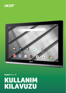 Kullanım kılavuzu Acer Iconia One 10 B3-A50FHD Tablet