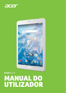 Manual Acer Iconia One 8 B1-860A Tablet