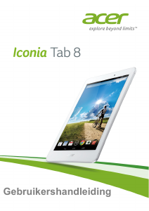 Handleiding Acer Iconia Tab 8 A1-840FHD Tablet