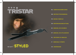 Manual Tristar HD-2377 Modelador de cabelo