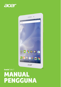 Panduan Acer Iconia Talk 7 B1-733 Tablet