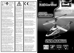 Manual Revell set 23980 Whirlwind Radio Controlled Helicopter