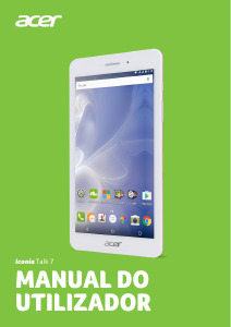 Manual Acer Iconia Talk 7 B1-733 Tablet