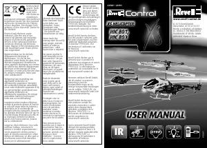 Manual Revell set 23989 HIC 801 Radio Controlled Helicopter