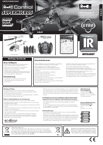 Manuale Revell set 24041 Sparky Elicottero radiocomandato