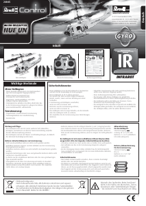 Manuale Revell set 24045 Hue UN Elicottero radiocomandato