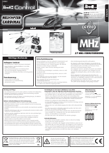 Manual de uso Revell set 24061 Cardinal Helicóptero radiocontrol