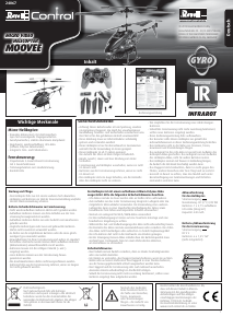 Manuale Revell set 24067 Moovee Elicottero radiocomandato