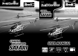 Manual Revell set 24069 Safari Radio Controlled Helicopter