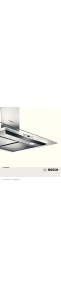 Kullanım kılavuzu Bosch DWA06W450 Davlumbaz