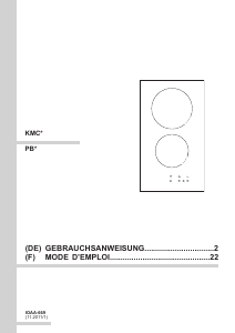 Mode d’emploi Amica KMC 13281 C Table de cuisson