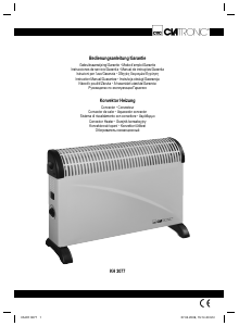 Manual Clatronic KH 3077 Heater