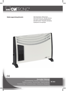 Manuale Clatronic KH 3433 Termoventilatore