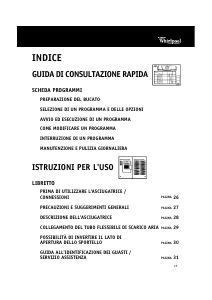 Manuale Whirlpool AWZ 2410 Asciugatrice