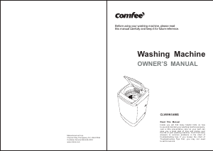 Manual Comfee CLV09N1AMG Washing Machine