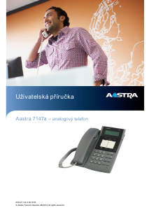 Manuál Aastra 7147a Telefon
