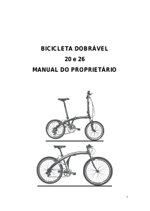 Manual Tito Aro 26 Bicicleta dobrável