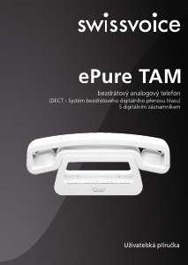 Manuál Swissvoice ePure TAM Bezdrátový telefon