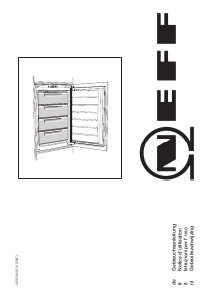 Manuale Neff G5614X8 Congelatore