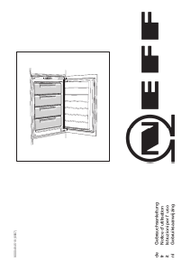 Manuale Neff G5624X8 Congelatore