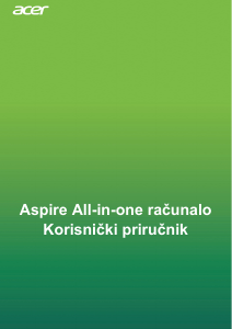 Priručnik Acer Aspire C22-960 Stolno računalo