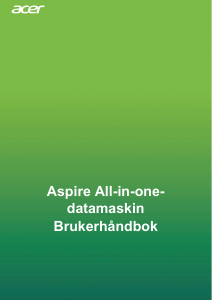 Bruksanvisning Acer Aspire C22-963 Datamaskin