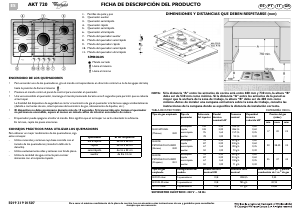 Bedienungsanleitung Whirlpool AKT 720/IXL Kochfeld
