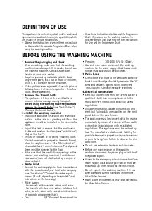 Manual Whirlpool AWM 1007 Washing Machine