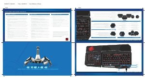 Manual de uso Mad Catz S.T.R.I.K.E. 3 Teclado