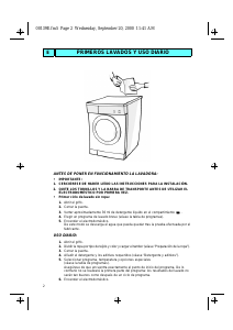 Manual Whirlpool AWM 467 Washing Machine