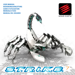 Руководство Mad Catz S.T.R.I.K.E. 7 Клавиатура