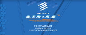 Manual Mad Catz S.T.R.I.K.E. T.E Keyboard