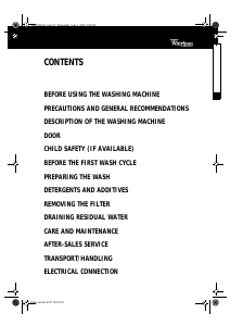 Manual Whirlpool AWM 5130/3 Washing Machine