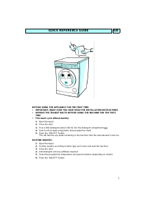 Handleiding Whirlpool AWM 336/3 Wasmachine