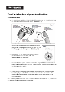Bedienungsanleitung Kryptonite Kryptoflex 1565 Combo Fahrradschloss