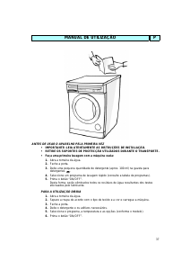 Manual Whirlpool AWM 235/3 Máquina de lavar roupa