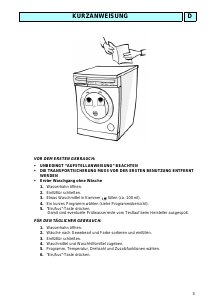 Bedienungsanleitung Whirlpool AWM 310/A Waschmaschine
