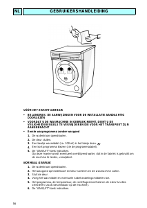 Handleiding Whirlpool AWM 564/A Wasmachine