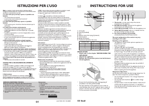 Manuale Ignis ICF 270/1 Congelatore