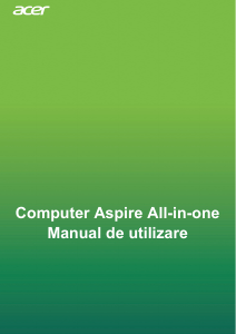 Manual Acer Aspire C27-962 Computer de birou