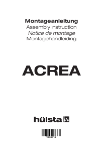 Mode d’emploi Hülsta ACREA Armoire