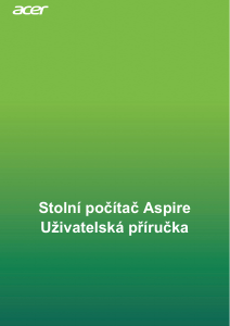 Manuál Acer Aspire TC-390 Stolní počítač