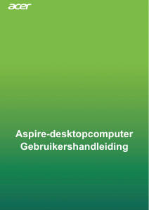 Handleiding Acer Aspire TC-831 Desktop